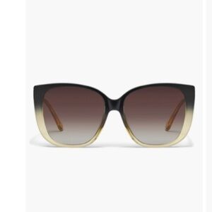 NeW ! Quay Everafter Gradient Green  and Gold Sunglasses
